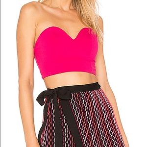 Lovers + friends chrome top